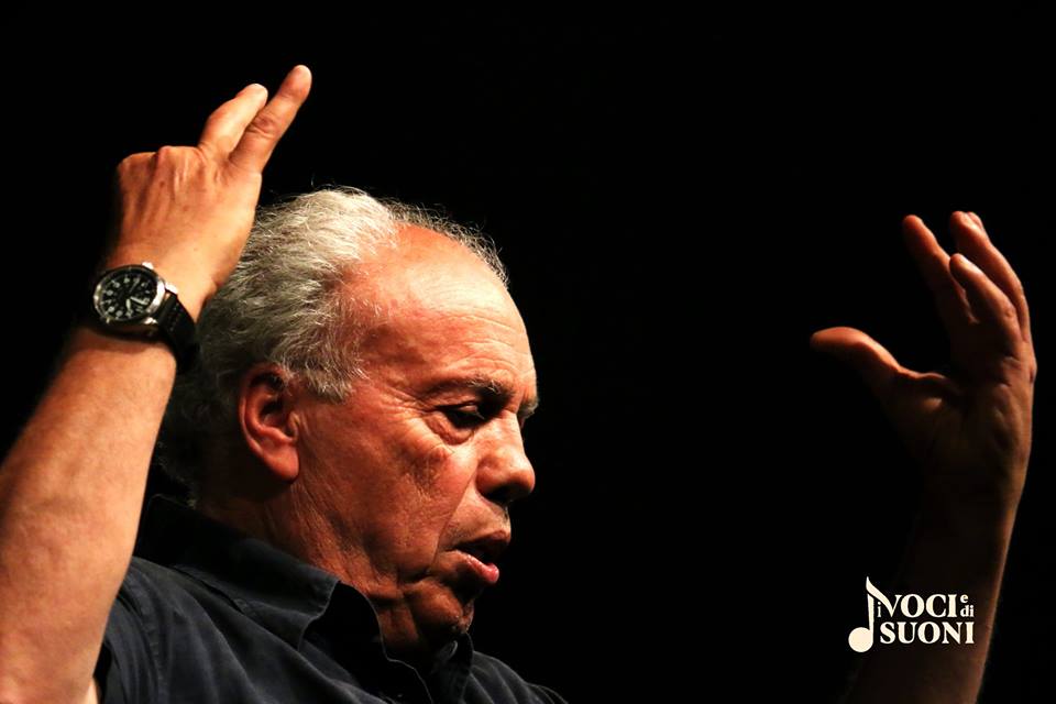 Foto Mario Pirovano spettacolo Mistero Buffo Caprarola