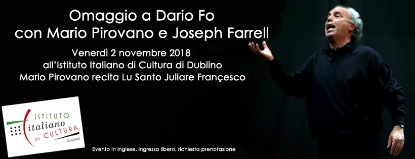 Mario Pirovano Istituto Italiano Cultura Dublino
